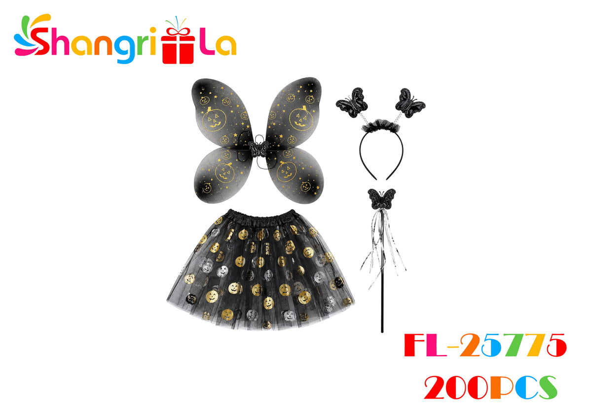 Disfraz de mariposa negra