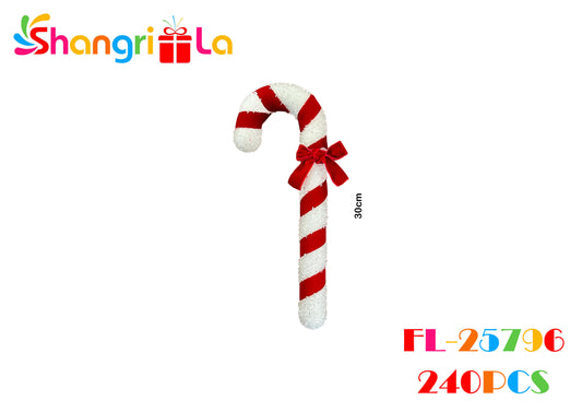 Bastón de dulce decorativo 30cm