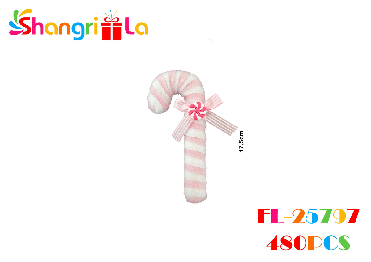 Bastón de dulce decorativo 17.5cm