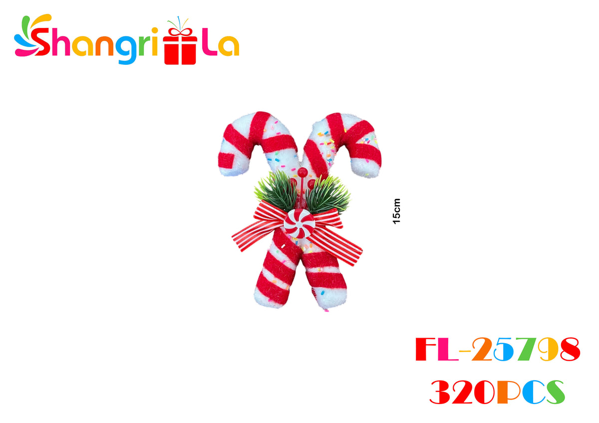 Bastones de dulce decorativos 15cm