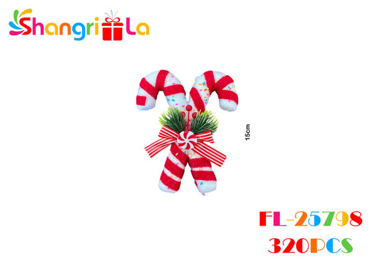 Bastones de dulce decorativos 15cm