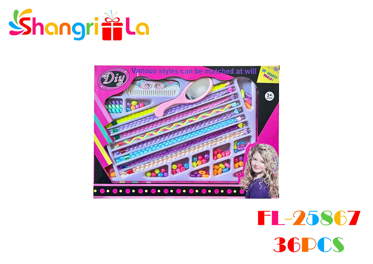 Kit para decorar el cabello