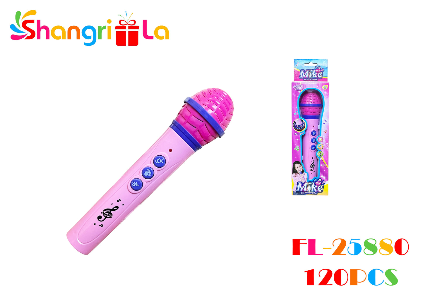 Micrófono para niña 23cm