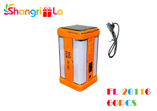 Linterna led 4 caras