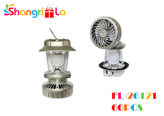 Linterna tipo farol con ventilador