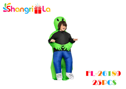 Disfraz inflable de extraterrestre para niños