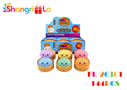 Embalaje squishy dumpling 144 unidades