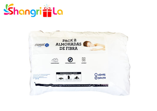 PACK 2 ALMOHADAS 50 X 70 CM