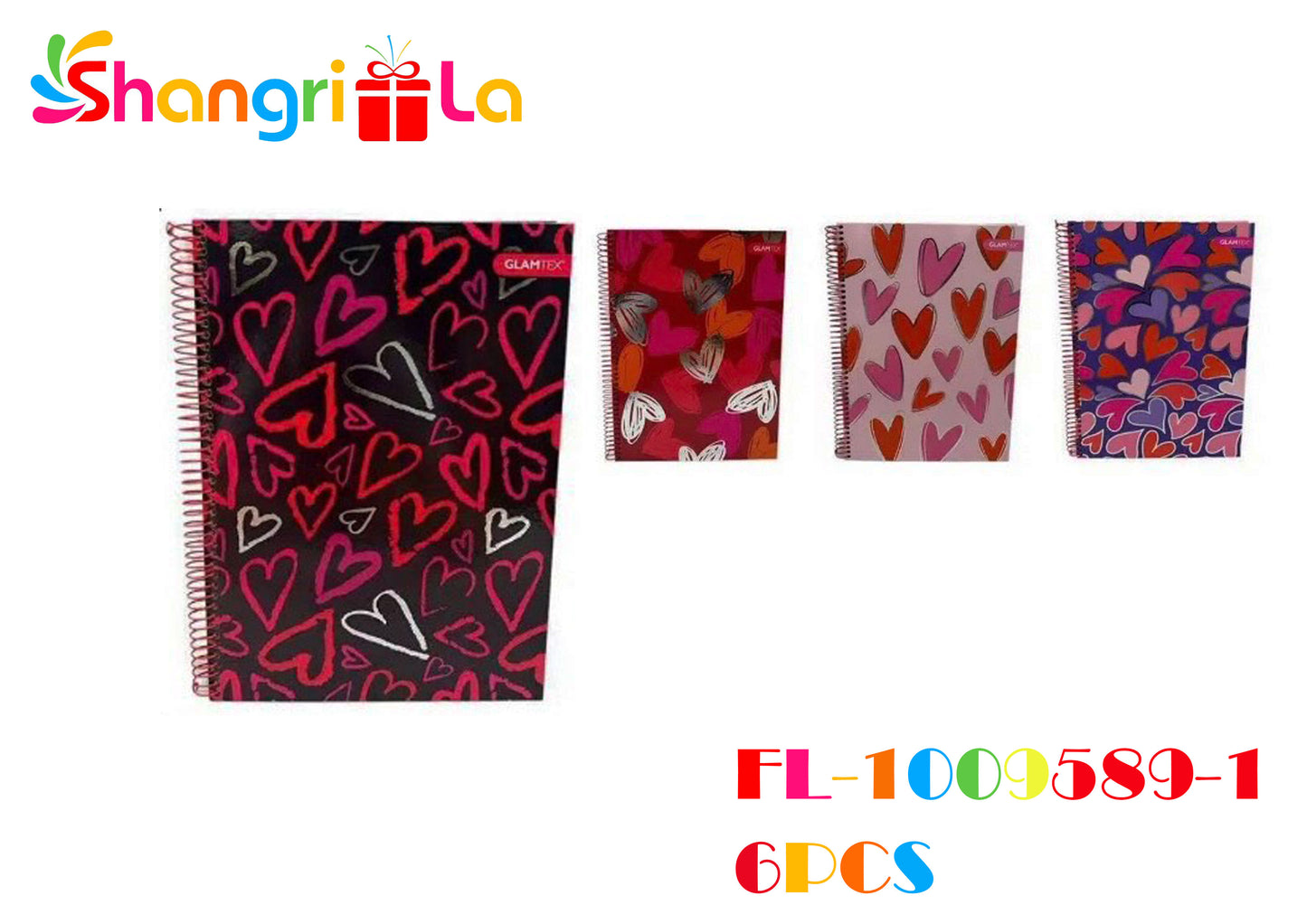4 UNID CUADERNOS TAMAÑO CARTA COR FOIL 120HJS 7MM