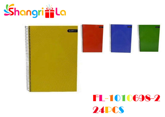 4 UNID CUADERNOS TAMAÑO CARTA LISO 120 HOJAS