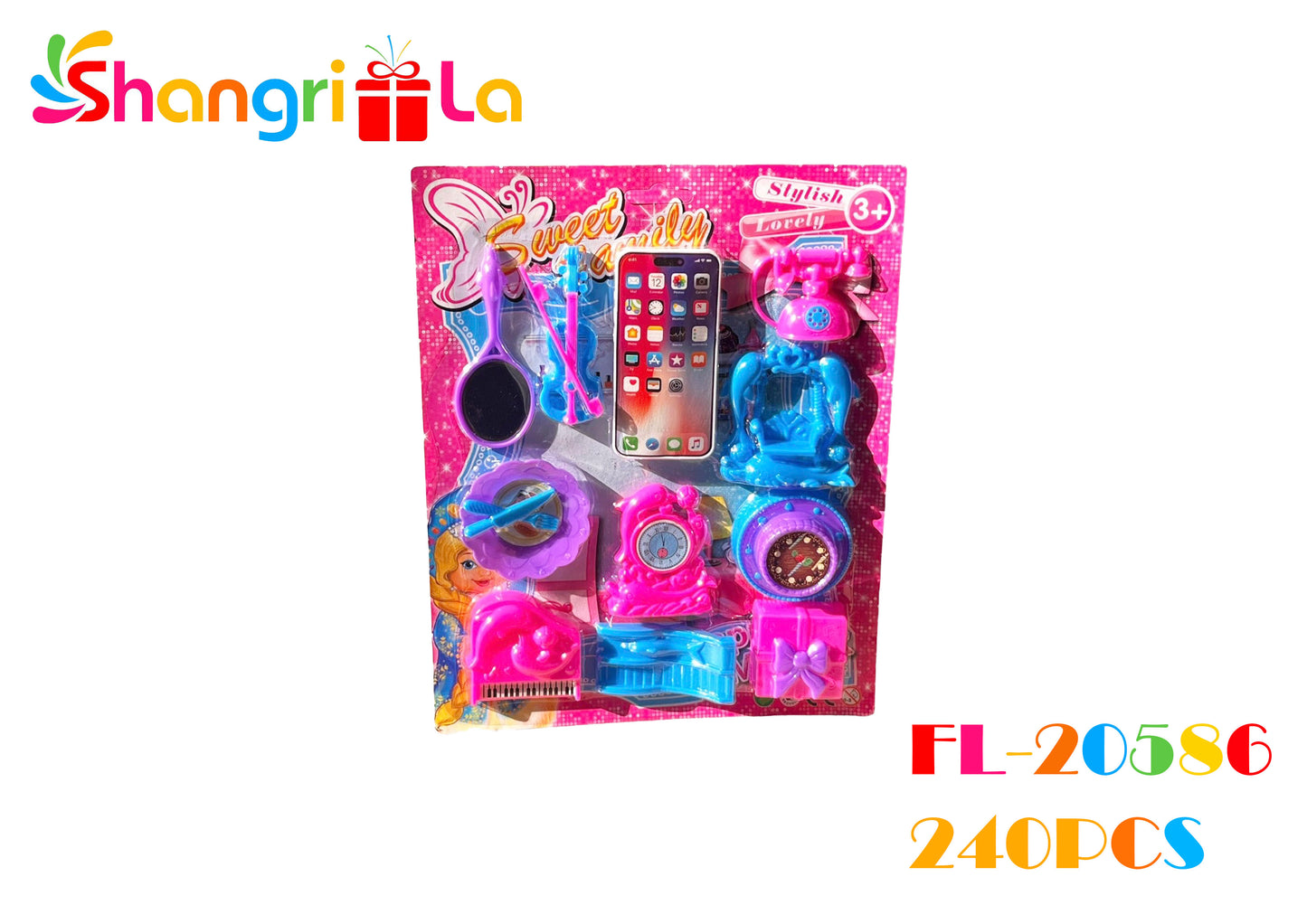 SET DE JUGUETES PARA NIÑAS 12PCS