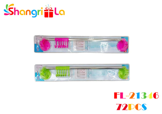 TOALLERO DE BARRA CON VENTOSAS Y GANCHOS DESLIZANTES