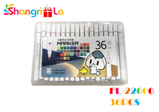 MARCADORES DE COLORES 36PCS