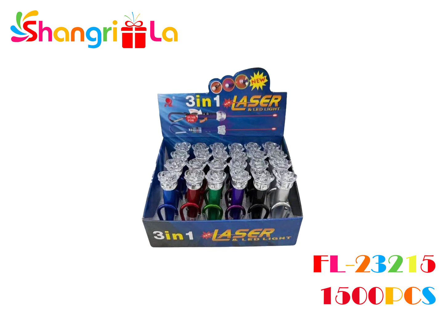 LLAVERO LINTERNA CON PUNTERO LASER