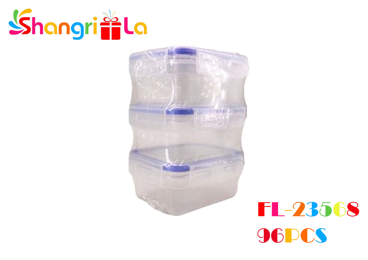 TUPPERS RECTANGULARES MINIATURA X3 UNID