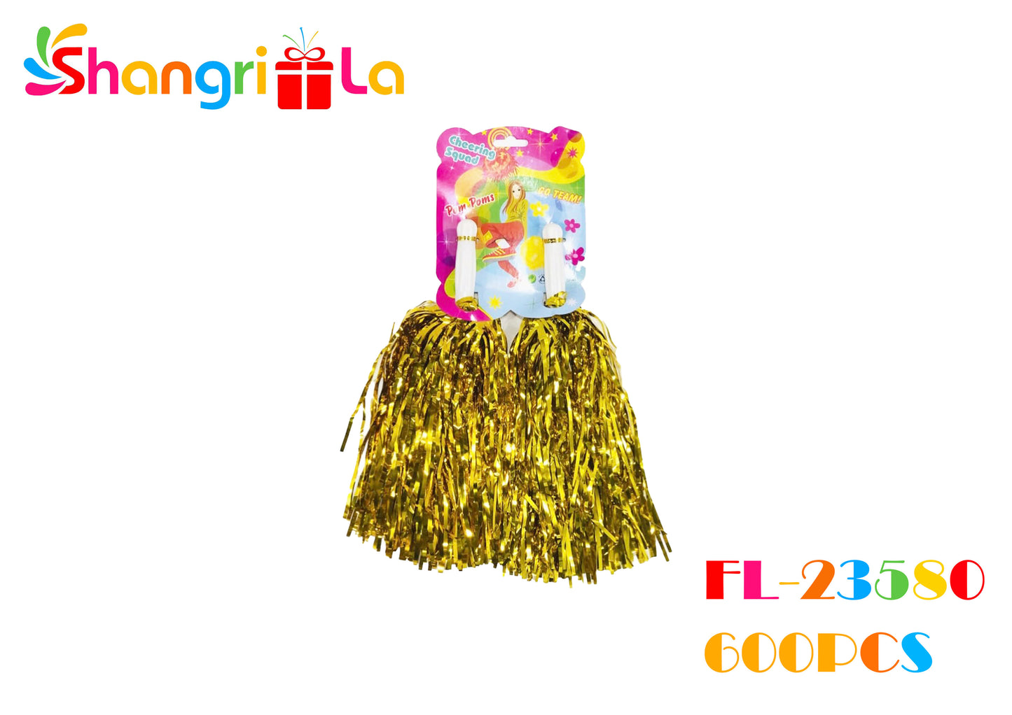 POMPONES METALIZADOS