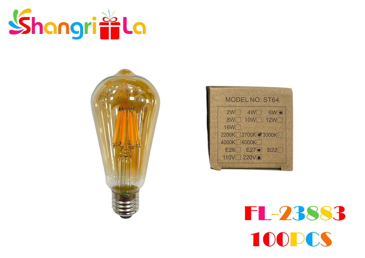 AMPOLLETA CALIDA 6W