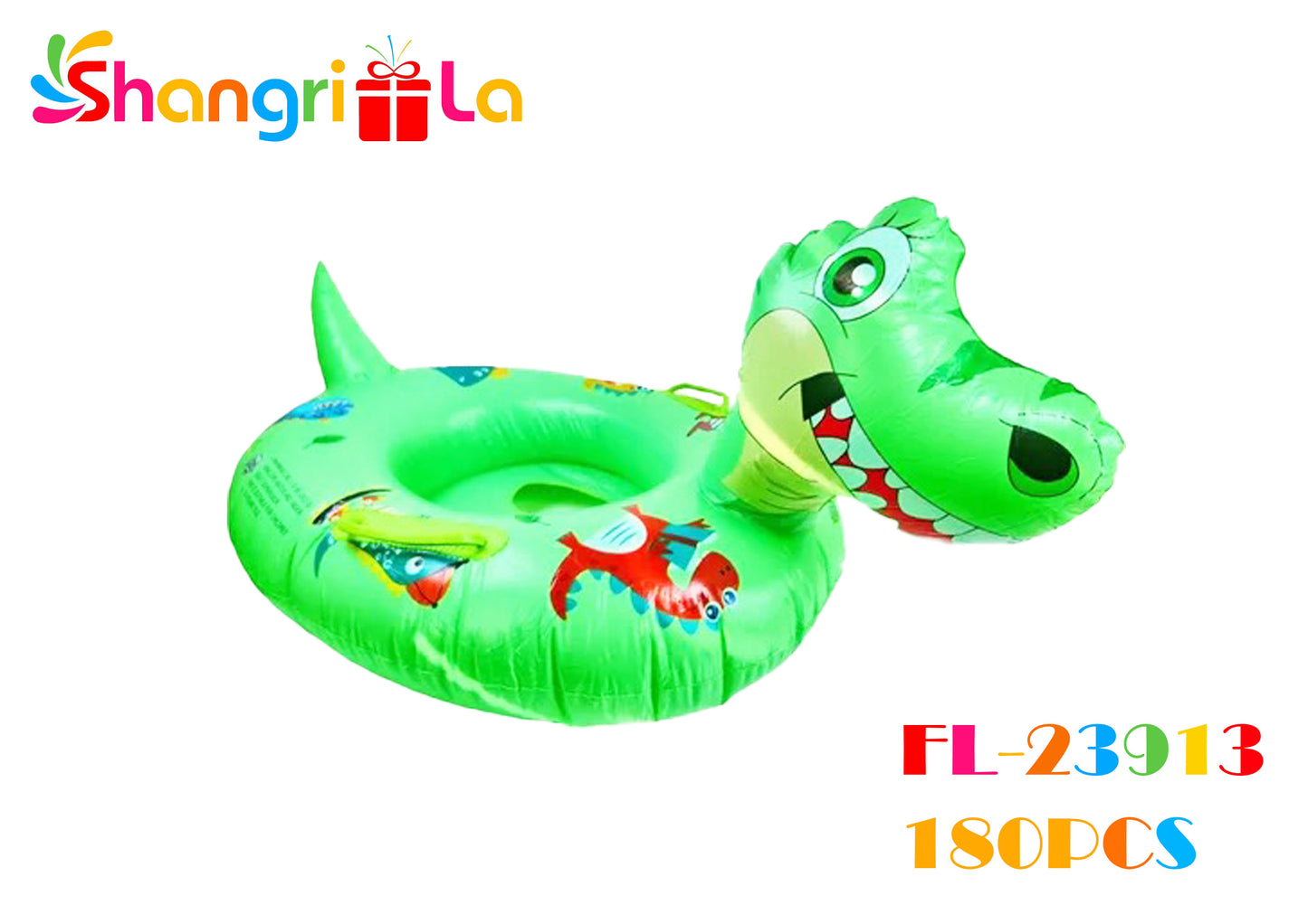 FLOTADOR INFLABLE DE DINOSAURIO 70CM