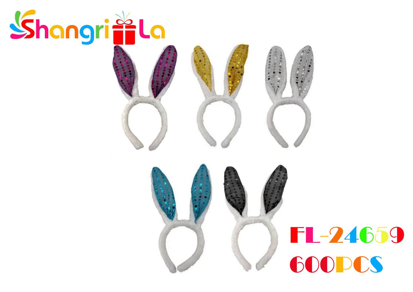 12 PCS CINTILLO DE PASCUA 30CM