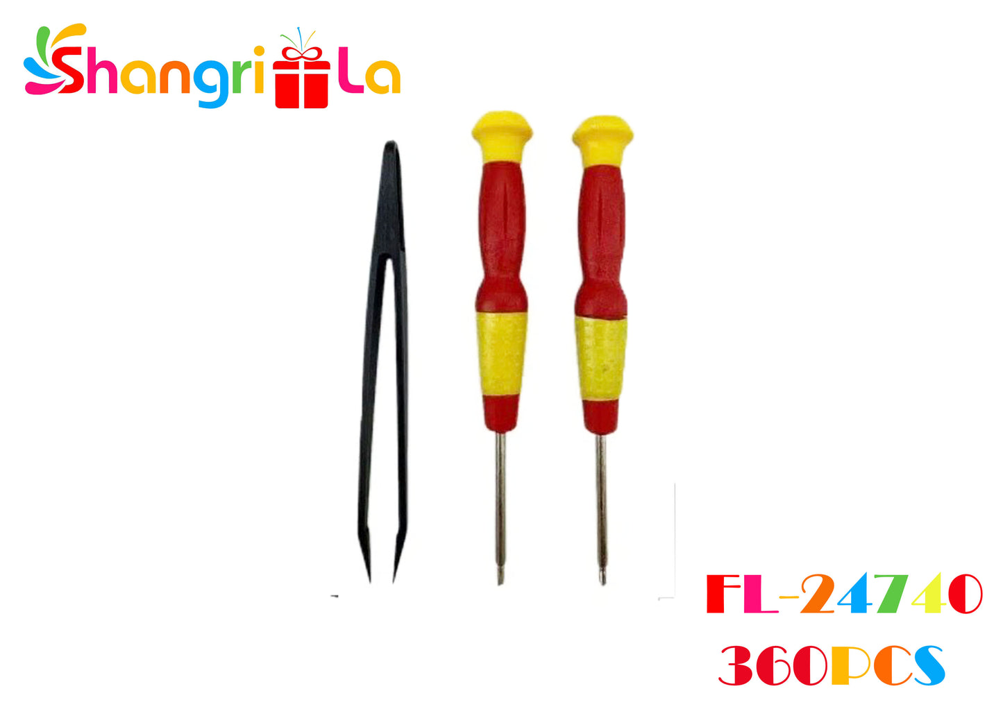 SET DE DESTORNILLADORES CON PINZA