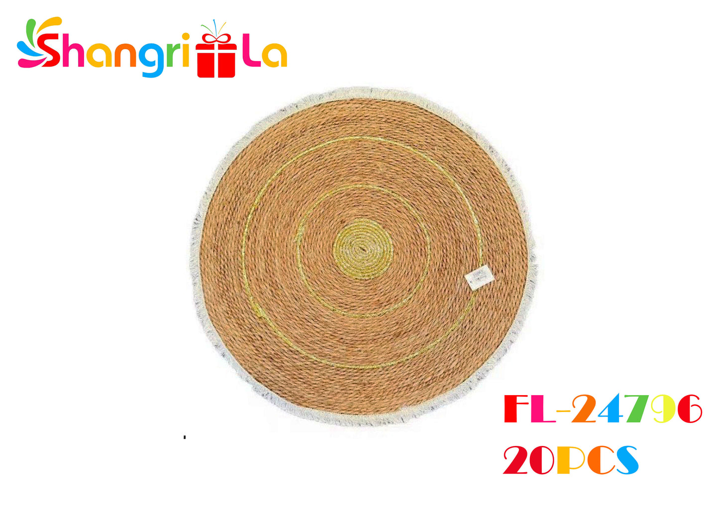 ALFOMBRA DE YUTE 80CM
