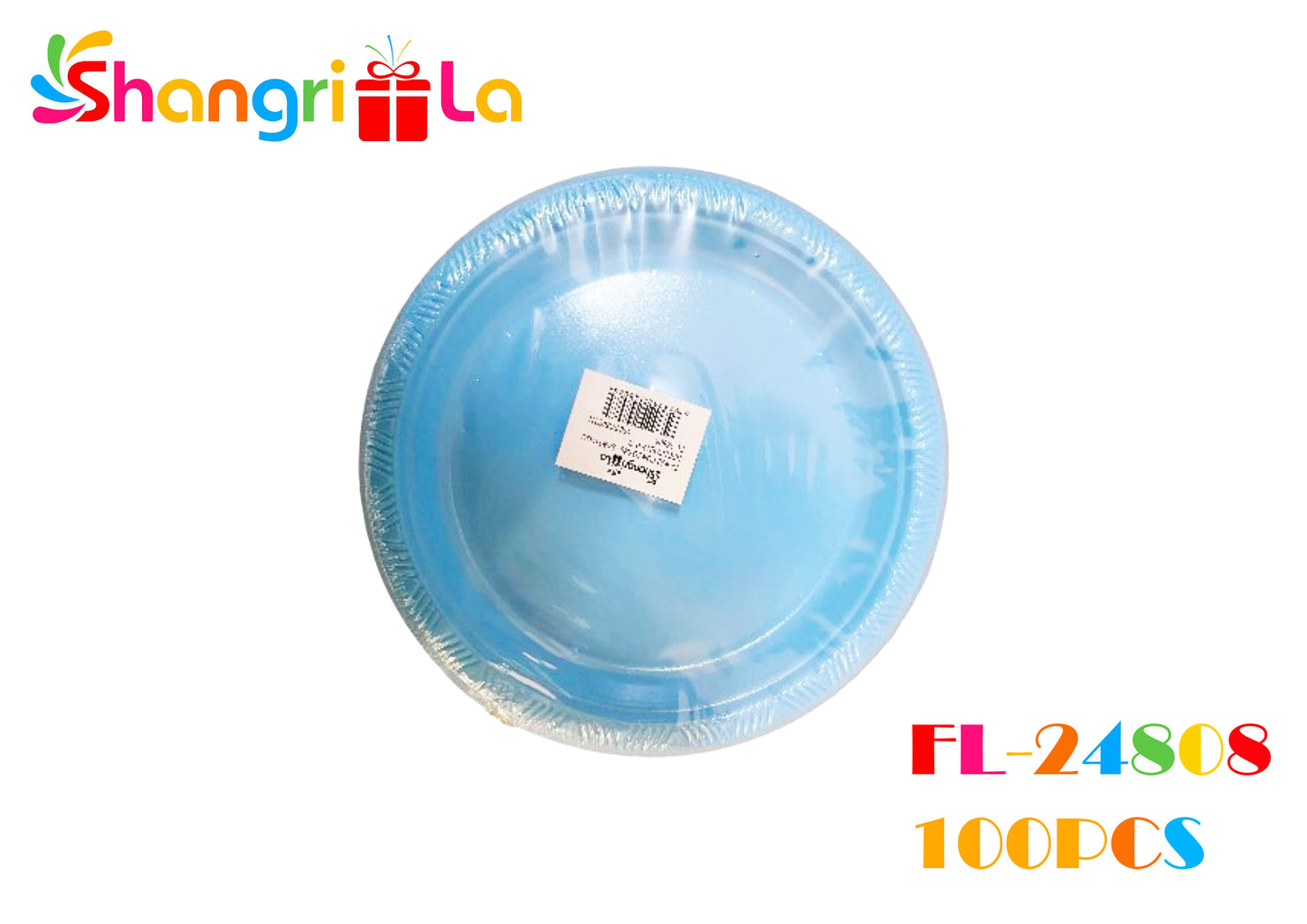 PLATOS DE PLASTICO DESECHABLE PARA FIESTAS 12PCS