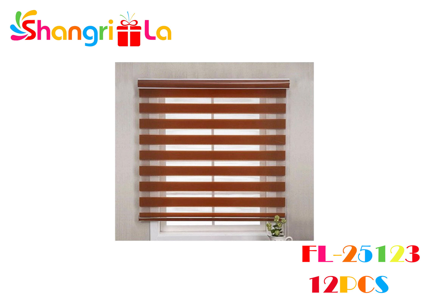 CORTINA ROLLER 150X180CM (CAFE)