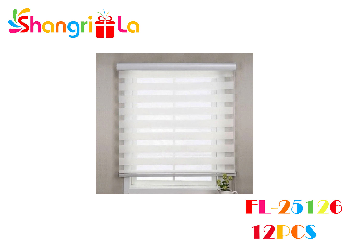 CORTINA ROLLER  180X180CM (BLANCA)