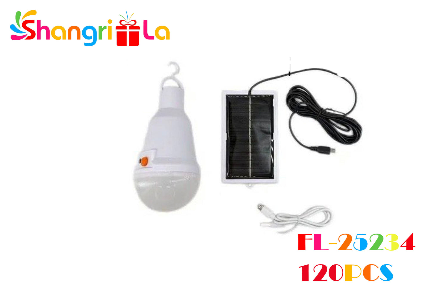 AMPOLLETA DE CARGA SOLAR DE EMERGENCIA