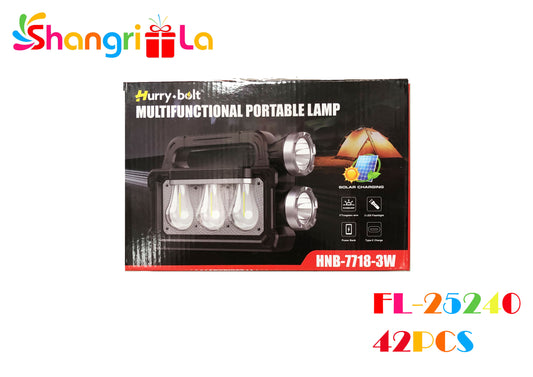 LAMPARA MULTIFUNCIONAL PORTABLE