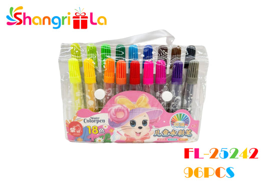 PLUMONES DE COLORES 18PCS