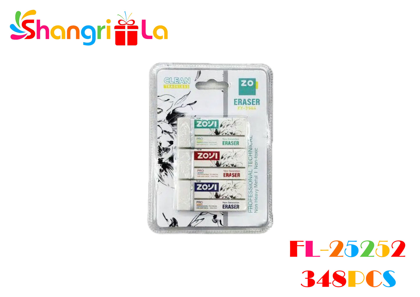 GOMA DE BORRAR 3 PCS