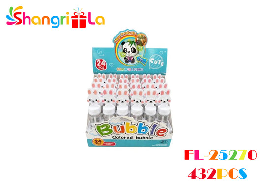 1PCS BURBUJAS CON DISEÑO DE CONEJO