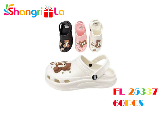 DOCENA DE CHALAS DE VERANO ESTILO CROCS 36-41
