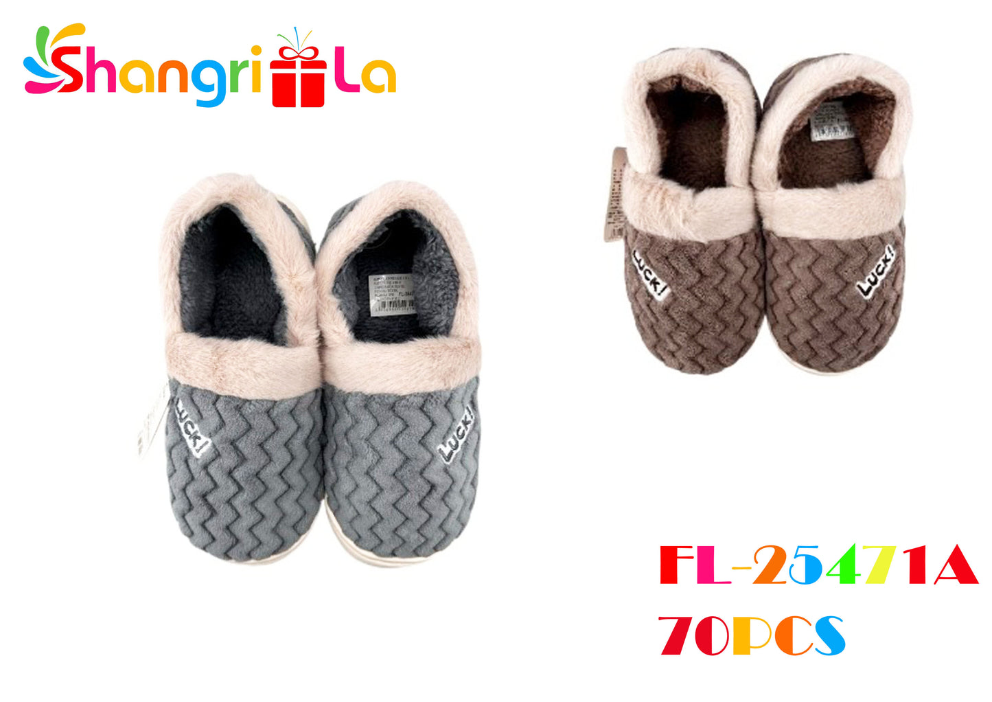 PANTUFLAS "LUCK!" 36-45