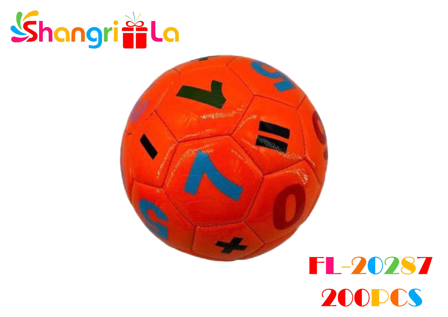 PELOTA DE NUMERO Y SIGNOS PEQUEÑA